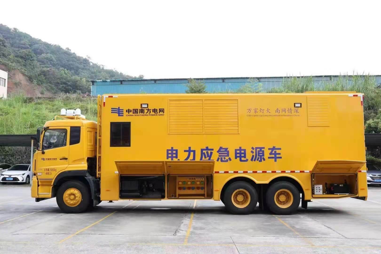 新邱安康大型柴油发电机发电车UPS电源出租租赁